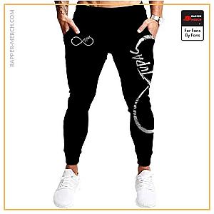 Tupac Shakur Jogger Pants - Minimalist Tupac Shakur Forever Infinity Logo Jogger Pants RM0310