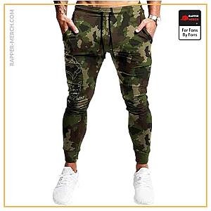 Tupac Shakur Jogger Pants - Awesome Tupac Shakur Body Tattoos Camouflage Jogger Pants RM0310