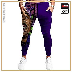 Tupac Shakur Jogger Pants - 2Pac Shakur Dripping Head Abstract Cartoon Art Dope Joggers RM0310