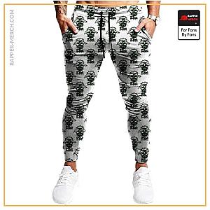 Tupac Shakur Jogger Pants - 2Pac Is Alive Skull Pattern Art Badass Jogger Sweatpants RM0310