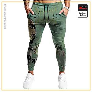 Tupac Shakur Jogger Pants - American Rapper Tupac Makaveli Pop Art Painting Joggers RM0310