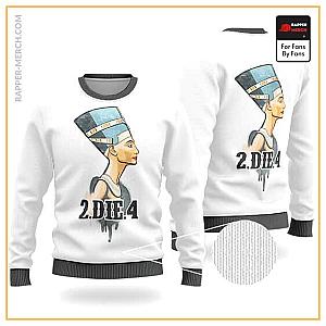 Tupac Shakur Sweatshirts - Tupac Shakur 2 Die 4 Pharaoh Tattoo Dope Wool Sweatshirt RM0310