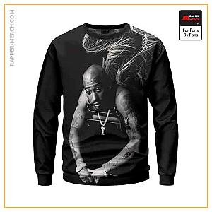 Tupac Shakur Sweatshirts - Tupac Shakur Unique Angel Wings Tribute Sweater RM0310