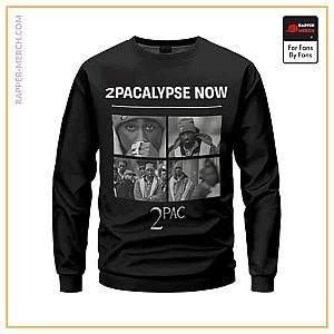 Tupac Shakur Sweatshirts - Tupac Album 2Pacalypse Now Badass Sweatshirt RM0310