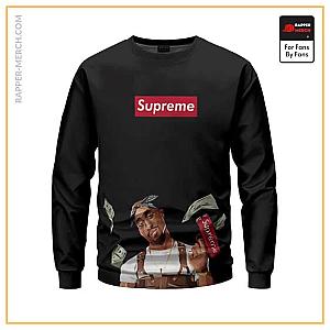 Tupac Shakur Sweatshirts - Supreme Hype Beast 2Pac Amaru Shakur Sweater RM0310