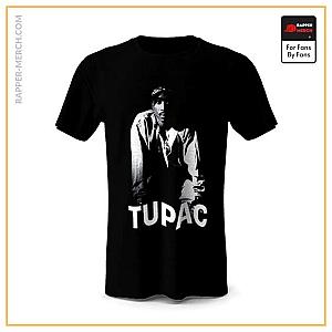 Tupac Shakur T-shirts - Rap Icon Tupac Shakur Silhouette Cool T-Shirt RM0310