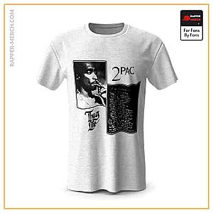 Tupac Shakur T-shirts - And 2morrow 2Pac Shakur Song Tribute Art Tees RM0310