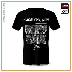 Tupac Shakur T-shirts - Tupac Album 2Pacalypse Now Badass T-Shirt RM0310