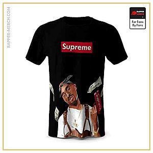 Tupac Shakur T-shirts - Tupac Amaru Supreme Cash Cannon T-Shirt RM0310