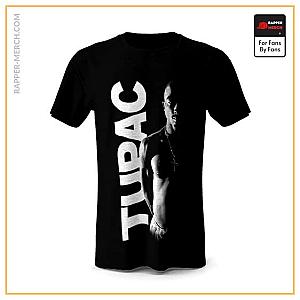 Tupac Shakur T-shirts - Rap Icon Tupac Body Silhouette T-Shirt RM0310