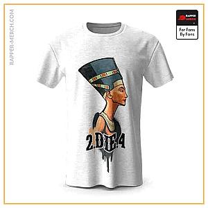 Tupac Shakur T-shirts - Tupac 2 Die 4 Pharaoh Tattoo T-Shirt RM0310