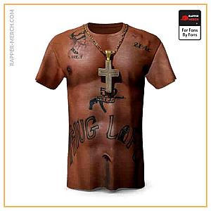 Tupac Shakur T-shirts - Rap Icon 2Pac Amaru Shakur Cosplay T-Shirt RM0310