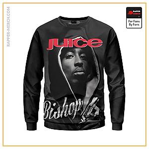 Tupac Shakur Sweatshirts - Respect Tupac Shakur Juice Bishop Sweatshirt RM0310