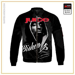 Tupac Shakur Jackets - Juice Bishop Respect 2Pac Makaveli Bomber Jacket RM0310