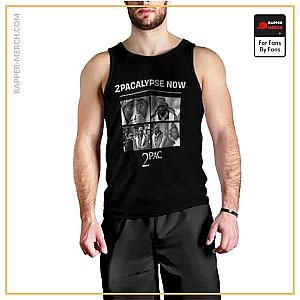 Tupac Shakur Tank Tops - 2Pacalypse Now Tupac Shakur Sleeveless Shirt RM0310