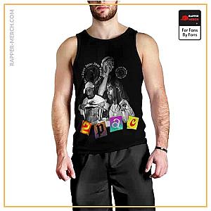 Tupac Shakur Tank Tops - Gangsta Rapper Tupac Shakur Collage Tank Top RM0310