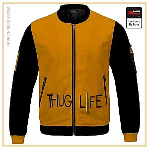 Tupac Shakur Jackets - Rap Legend Tupac Makaveli Thug Life Tribute Varsity Jacket RM0310