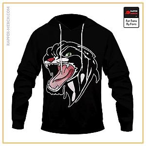 Tupac Shakur Hoodies - Tupac Amaru Shakur Black Panther Tattoo Dope Pullover Hoodie RM0310