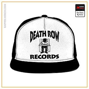 Tupac Shakur Caps - 2Pac Amaru Shakur Death Row Records Logo Snapback Cap RM0310