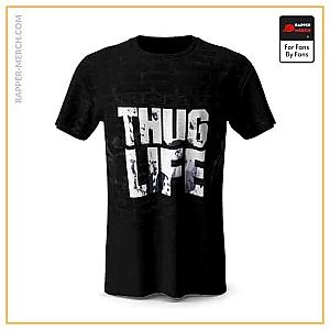 Tupac Shakur T-shirts - Tupac Shakur Thug Life Tribute Art Dope T-Shirt RM0310