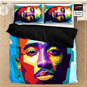 Tupac Shakur Bedding Sets - Tupac Shakur Colorful Design Cozy Awesome Bedding Set RM0310