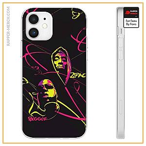 Tupac Shakur Cases - Hip-Hop Rappers 2Pac Makaveli &amp; Biggie Awesome iPhone 12 Case RM0310