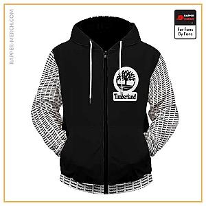 Tupac Shakur Zipped Hoodies - Cool Tupac Shakur Timberland Design Zip Up Hoodie RM0310