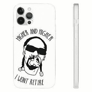 Snoop Dogg Cases - Higher And Higher Snoop Dogg Minimalist White iPhone 12 Case RM0310