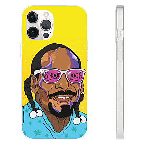 Snoop Dogg Cases - Classic Snoop Dogg Colorful Vector Art iPhone 12 Bumper Case RM0310