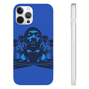 Snoop Dogg Cases - LBC East Side Crips Snoop Dogg Blue iPhone 12 Fitted Case RM0310