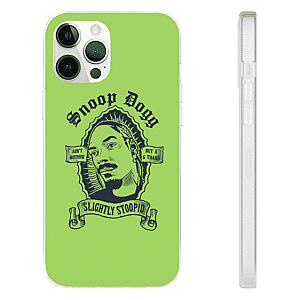 Snoop Dogg Cases - Slightly Stoopid Snoop Dogg Art Lime Green iPhone 12 Cover RM0310