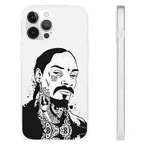 Snoop Dogg Cases - G-Funk Ain't Dead Tattooed Snoop Dogg iPhone 12 Fitted Case RM0310