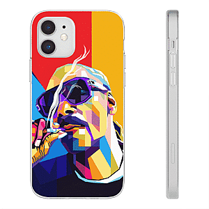 Snoop Dogg Cases - Smoking Snoop Dogg Colorful Pop Art Dope iPhone 12 Case RM0310