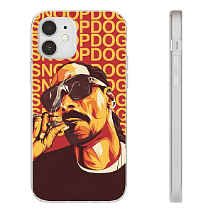 Snoop Dogg Cases - American Rapper Snoop Dogg Smoking Pop Art iPhone 12 Bumper RM0310