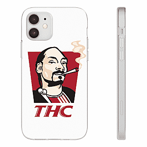 Snoop Dogg Cases - Snoop Dogg THC Parody Dope White iPhone 12 Fitted Case RM0310