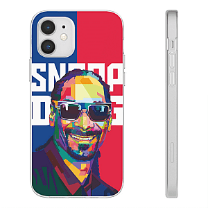 Snoop Dogg Cases - Smiling Snoop Dogg Colorful Artwork Stylish iPhone 12 Case RM0310