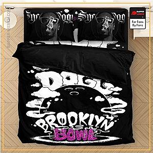 Snoop Dogg Bedding Sets - Snoop Dogg Smoking Weed Brooklyn Bowl Black Bedding Set RM0310