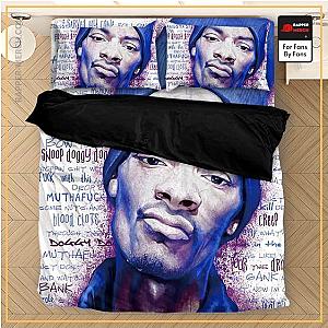 Snoop Dogg Bedding Sets - Snoop Doggy Dogg Art Lyrics Background Bedding Set RM0310