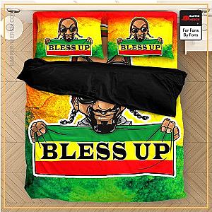 Snoop Dogg Bedding Sets - Bless Up Snoop Dogg Reggae Caricature Art Bedclothes RM0310