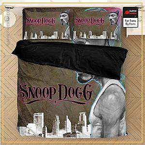 Snoop Dogg Bedding Sets - Long Beach City Snoop Doggy Dogg Fan Art Bedding Set RM0310