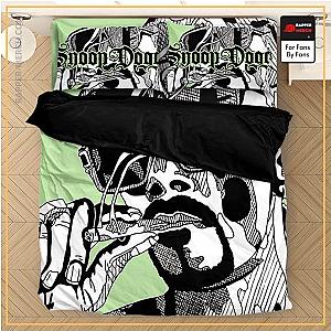 Snoop Dogg Bedding Sets - Cool Snoop Dogg Monochrome Art Light Green Bedding Set RM0310