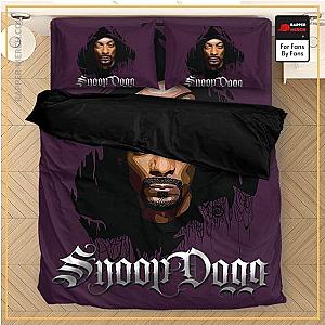 Snoop Dogg Bedding Sets - Hip Hop Snoop Dogg Minimalist Dark Violet Bed Linen RM0310