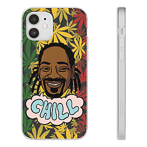 Snoop Dogg Cases - Chill Snoop Dogg Cartoon Head Rastaman iPhone 12 Cover RM0310