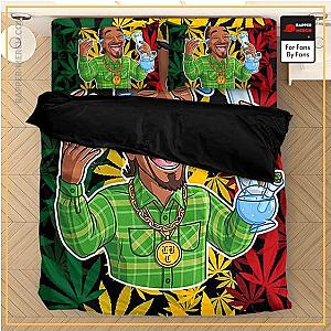 Snoop Dogg Bedding Sets - High Snoop Dogg Holding A Bong Rastafari Bedding Set RM0310