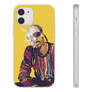 Snoop Dogg Cases - Hip-Hop Rapper Snoop Doggy Dogg Smoking Cool iPhone 12 Case RM0310