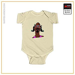 Snoop Dogg Baby Onesies - Awesome Snoop Dogg Caricature Artwork Dope Baby Bodysuit RM0310