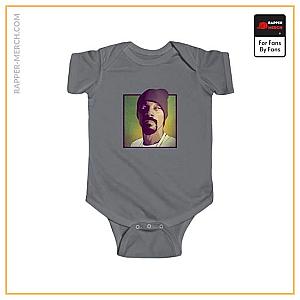 Snoop Dogg Baby Onesies - Amazing Snoop Dogg Portrait Weed Background Baby Rompers RM0310