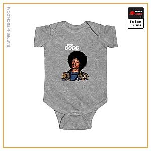 Snoop Dogg Baby Onesies - Dope Afro Snoop Dogg Vector Art Portrait Cool Baby Bodysuit RM0310