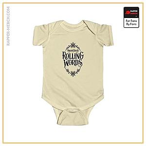 Snoop Dogg Baby Onesies - Awesome Rolling Words Snoop Dogg Minimalistic Baby Onesie RM0310