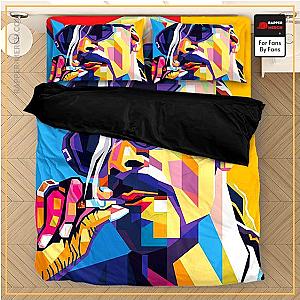 Snoop Dogg Bedding Sets - Geometric Multicolor Smoking Snoop Dogg Art Bed Linen RM0310